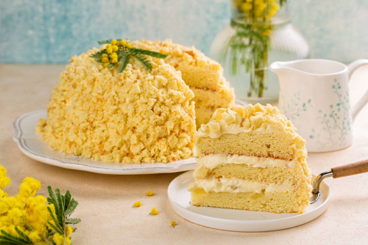 La ricetta perfetta per la torta di mimosa